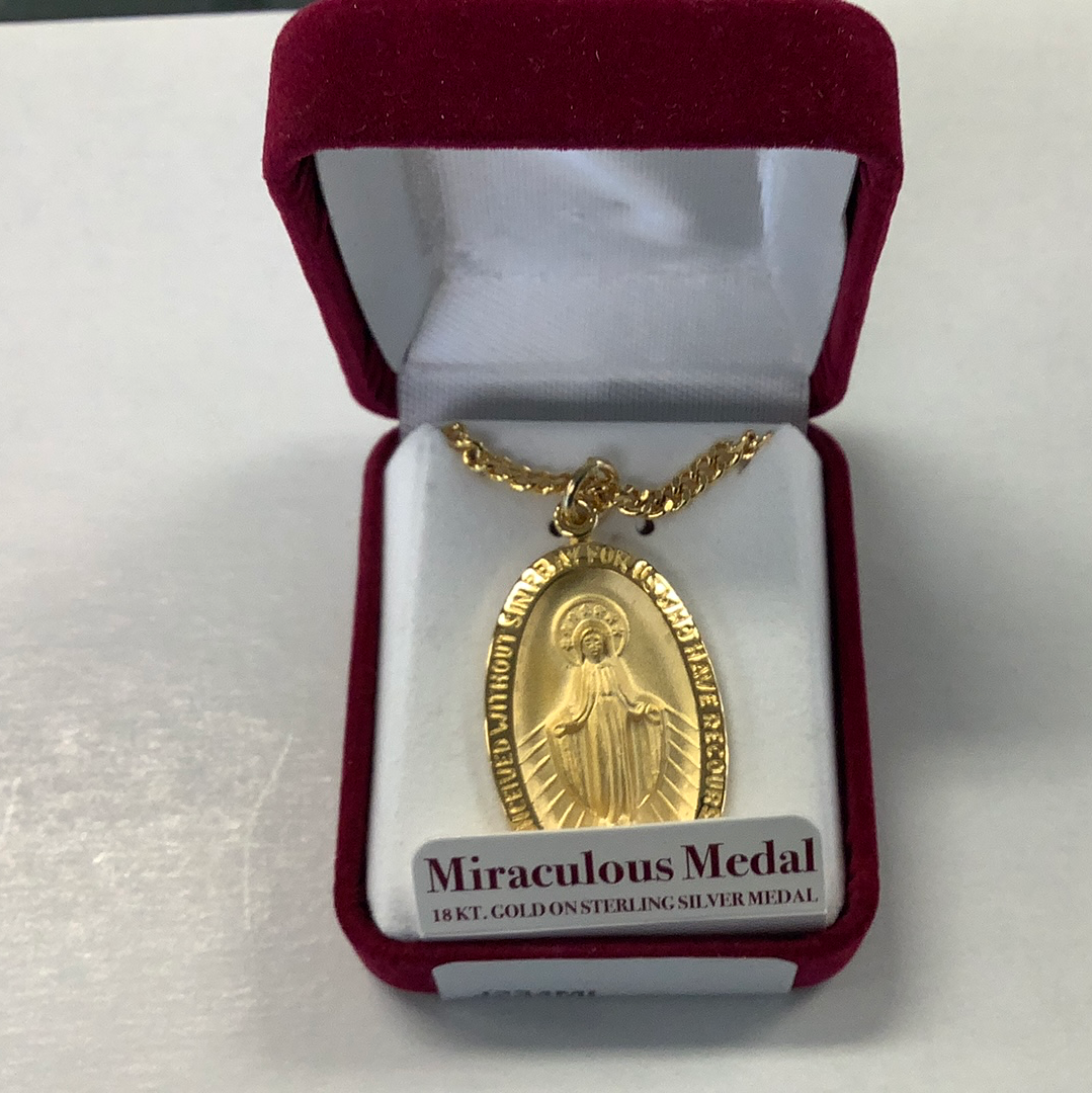 Large Miraculous Medal: J334MI