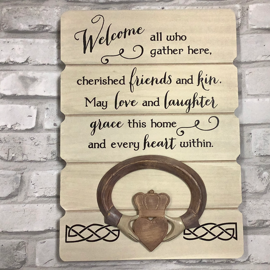 Irish Welcome plaque 57822