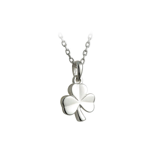 SILVER KIDS SHAMROCK PENDANT Code: S44719