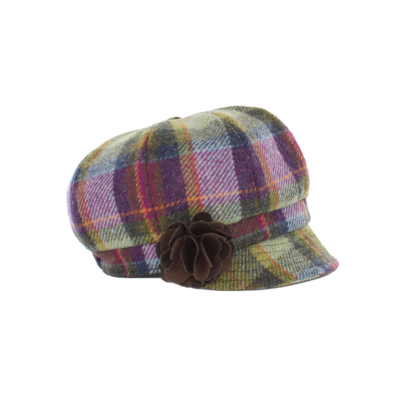 Mucros ladies newsboy cap 574-1