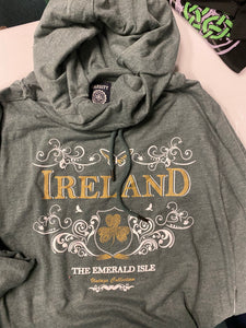 Ireland Roll neck with hood butterfly shirt