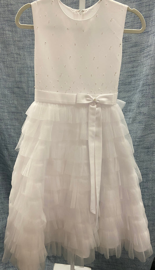 Size 8.5 layered tool skirt with sequin top #473H