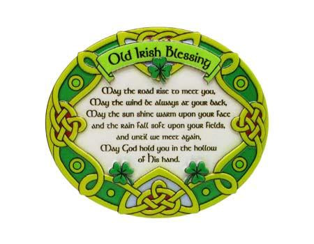 Old Irish blessing magnet