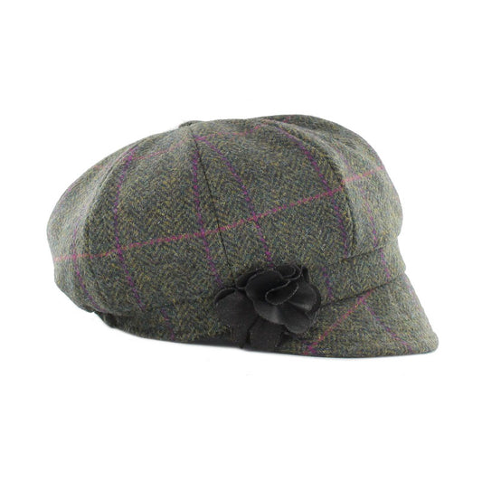 Mucros ladies newsboy cap 150