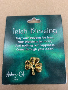 Irish Blessing Pin