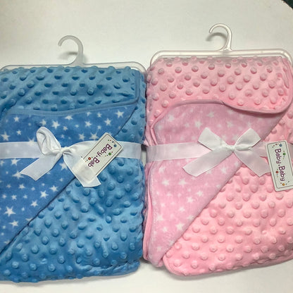 Super soft Double sided Baby blanket Stars bb248