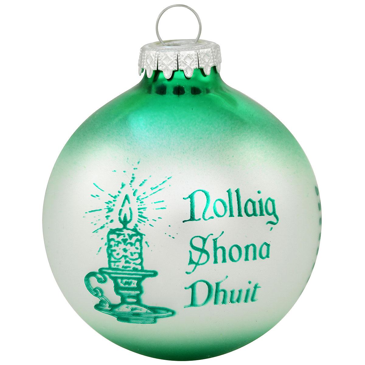 Ireland Christmas Custom Ornament