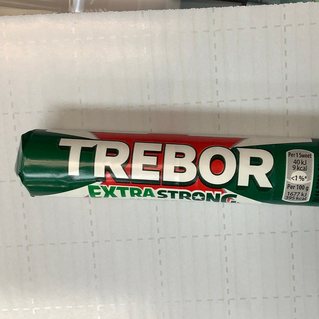 Trevor extra strong mints