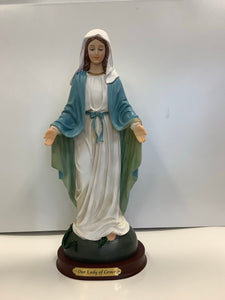 Our lady of Grace statue 12”