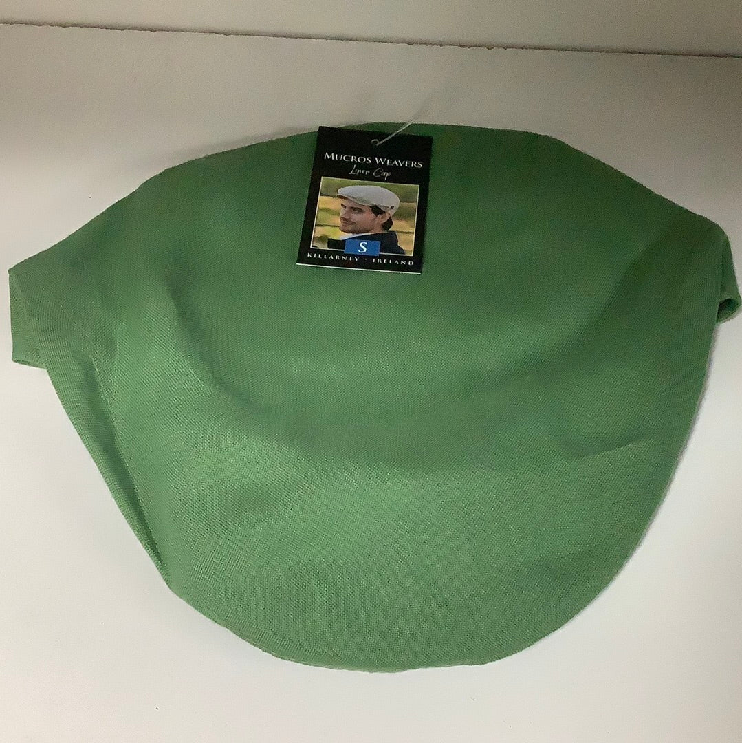 Mucros Green Linen Cap 20