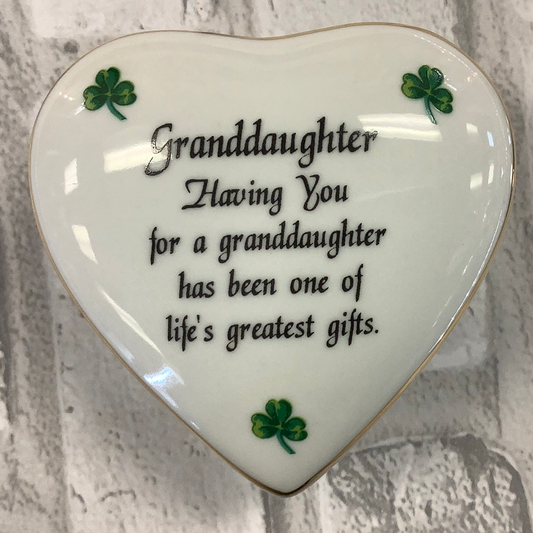 Granddaughter heart box