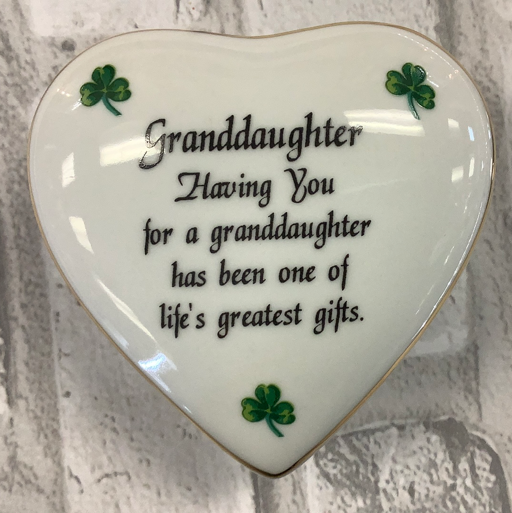 Granddaughter heart box