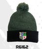 Bottle/Blk brindle 4 providences bobble hat R6162