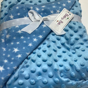 Super soft Double sided Baby blanket Stars bb248