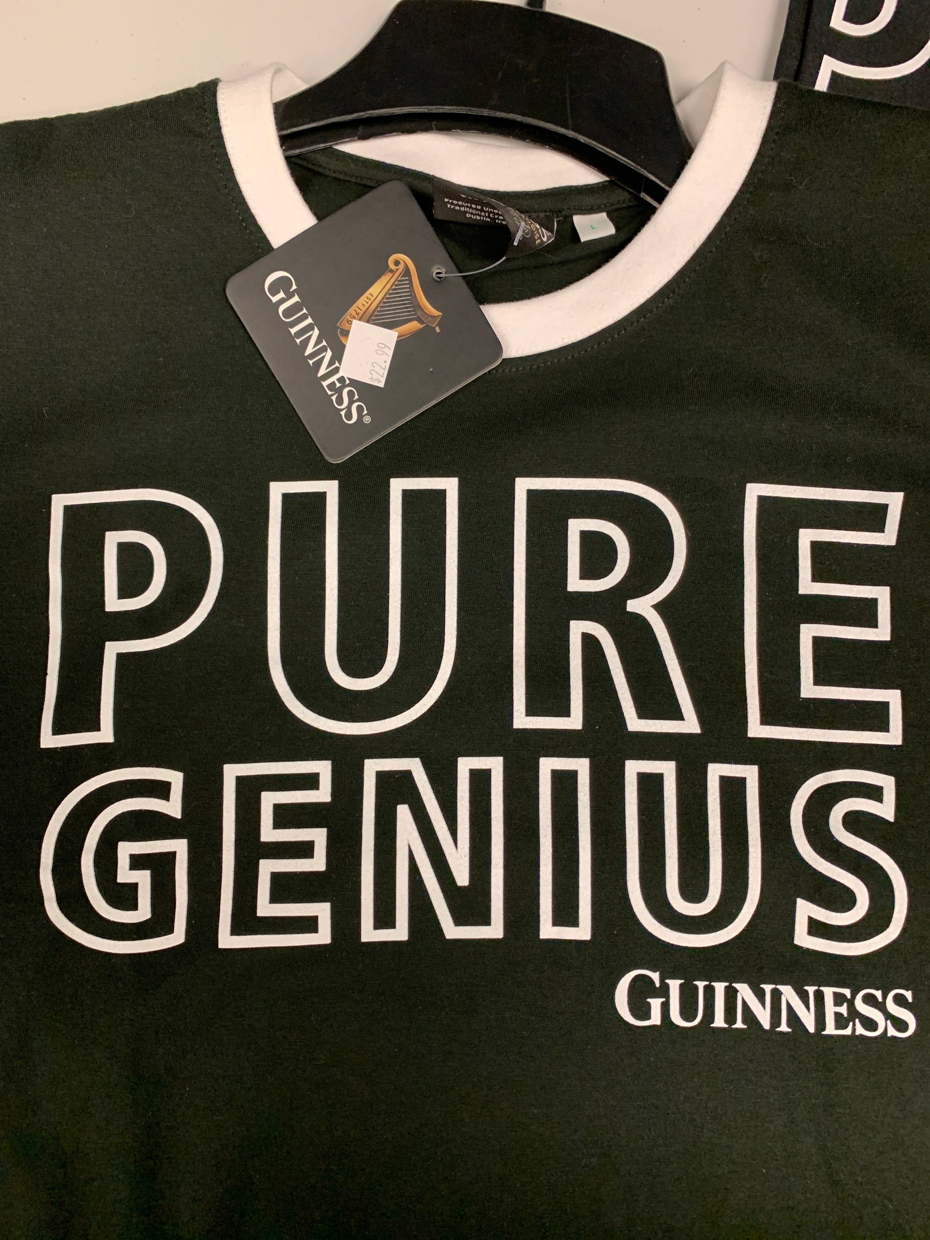 Guinness Blk/White Pure Genius