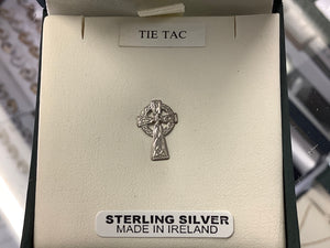 Sterling silver tie tac