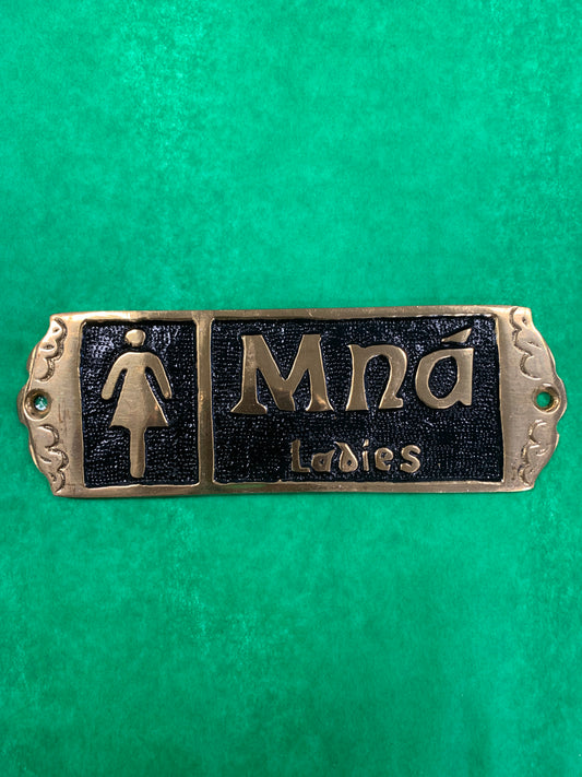 Mná Ladies Plaque SWP13MB