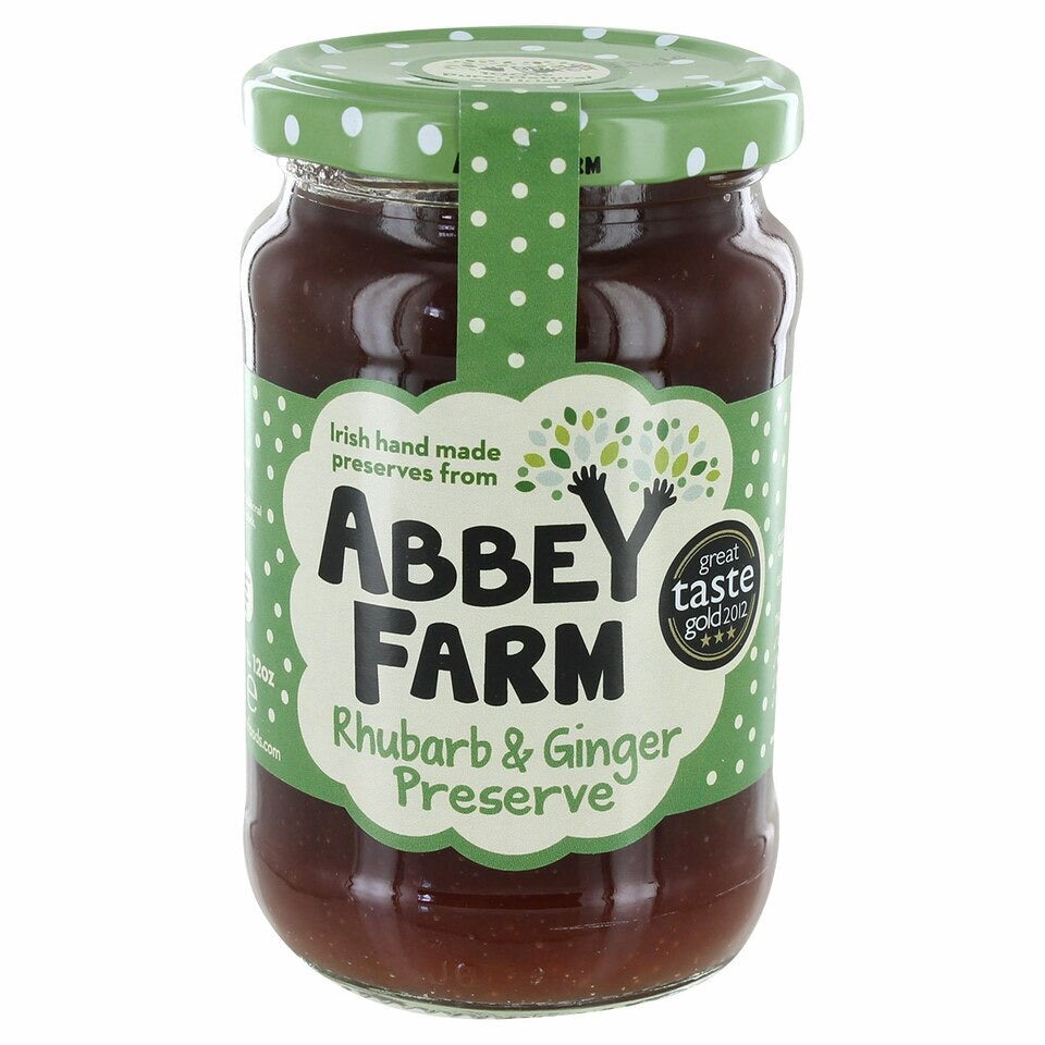 Abbey Farm Rhubarb & Ginger Jam