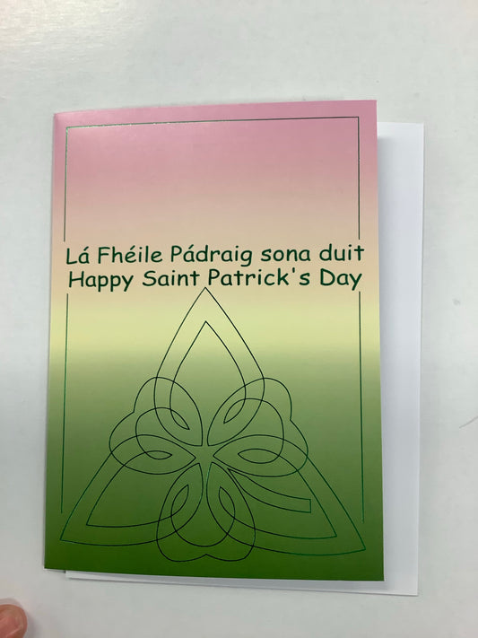 Happy St. Patrick’s day card