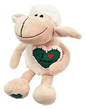 Cuddly sheep holding heart SD56