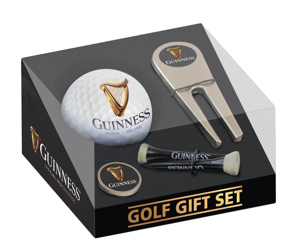 Guinness 1 golf ball gift set