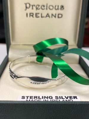 Sterling Silver Baby ID Bracelet #SA44033