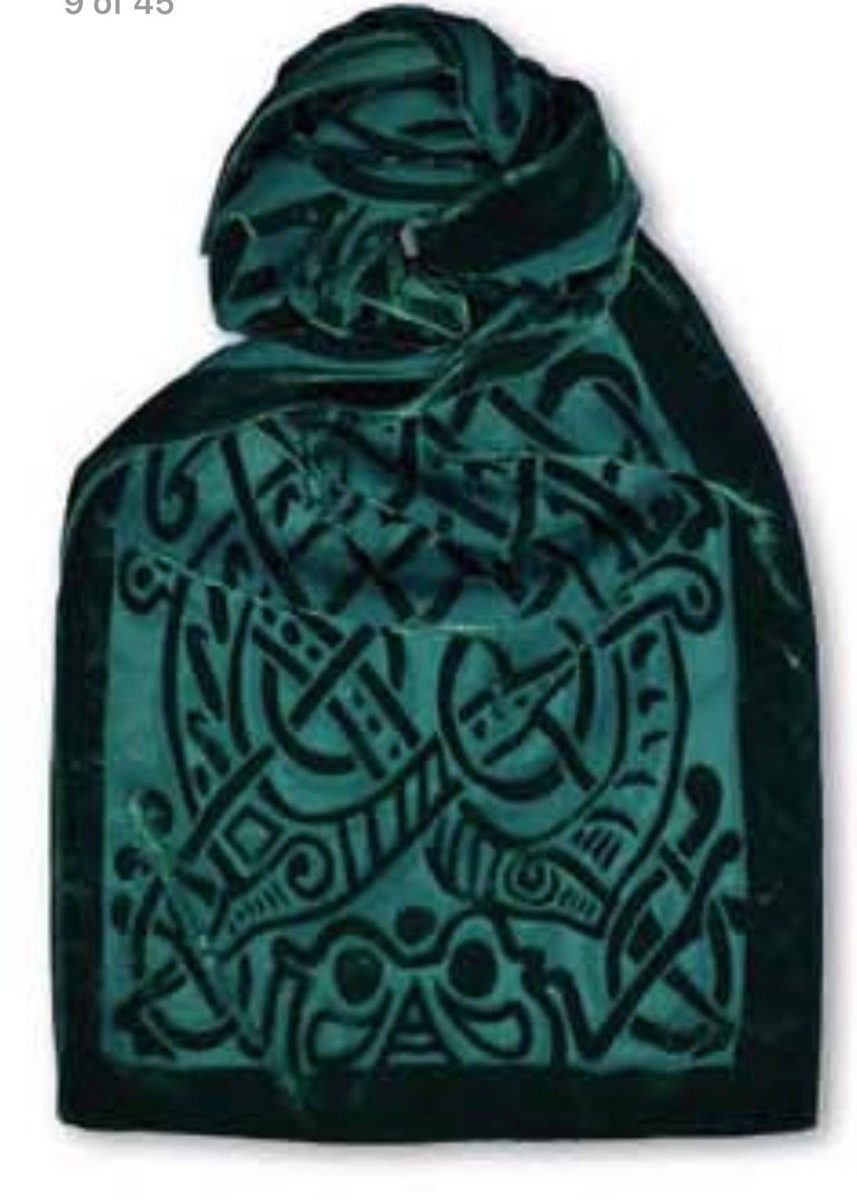 Patrick Francis Celtic velour scarf