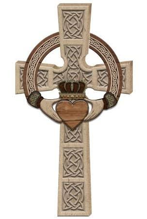 Claddagh Wall Cross 57663