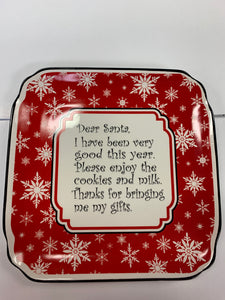 Dear Santa...Plate