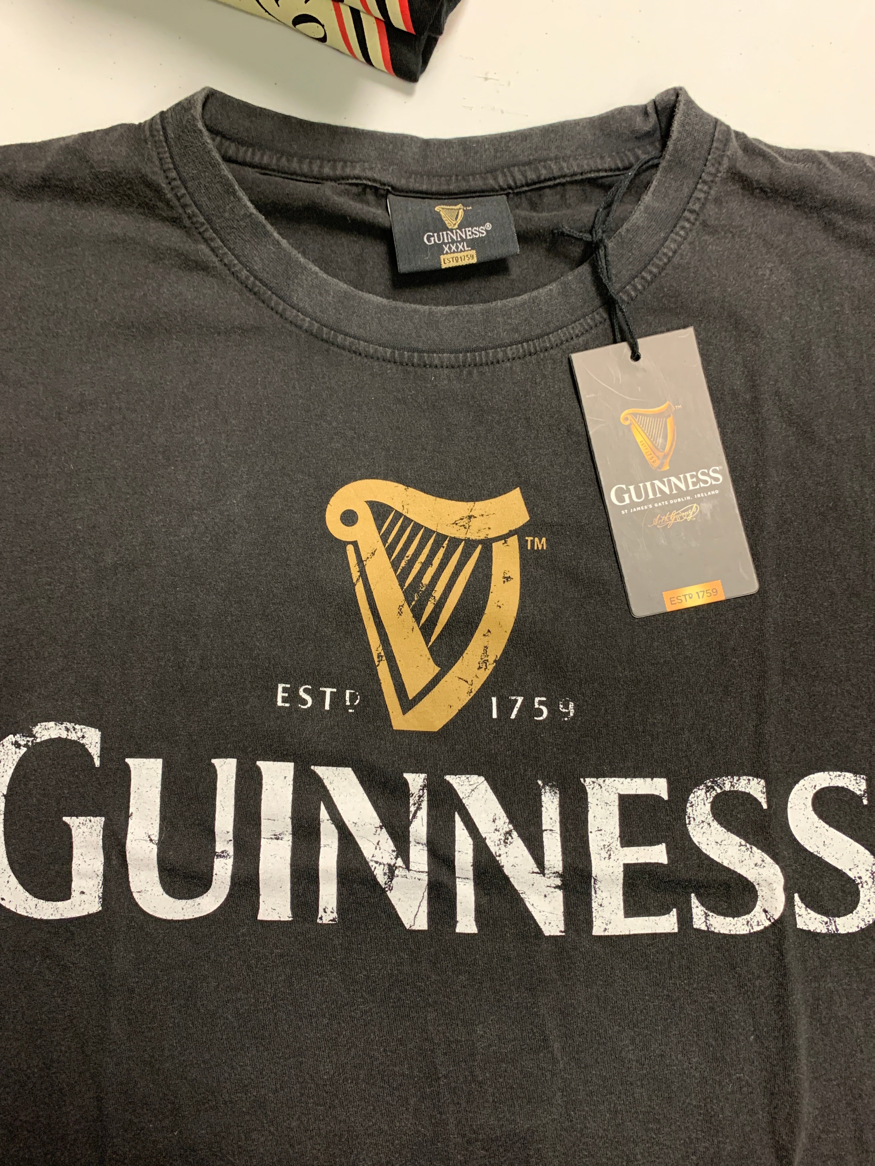 Guinness Classic Trademark Label Tee (XXXL)