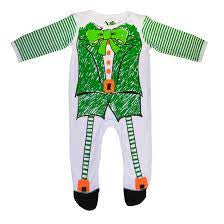 Baby romper leprechaun T7507