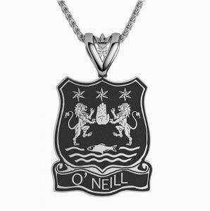 Shield Coat of Arms Pendant with Name