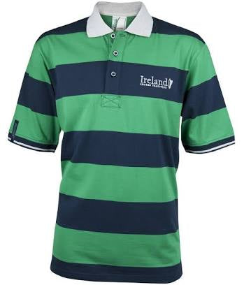 Croker striped harp golf shirt IR4019