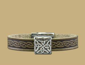 Braden Green leather bracelet