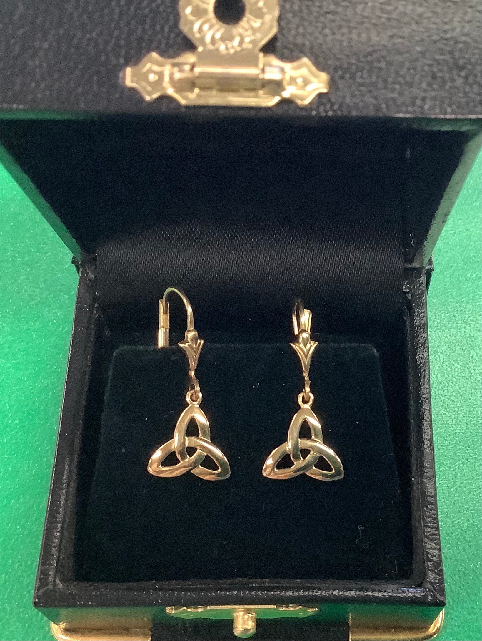 10K Gold Trinity Earrings