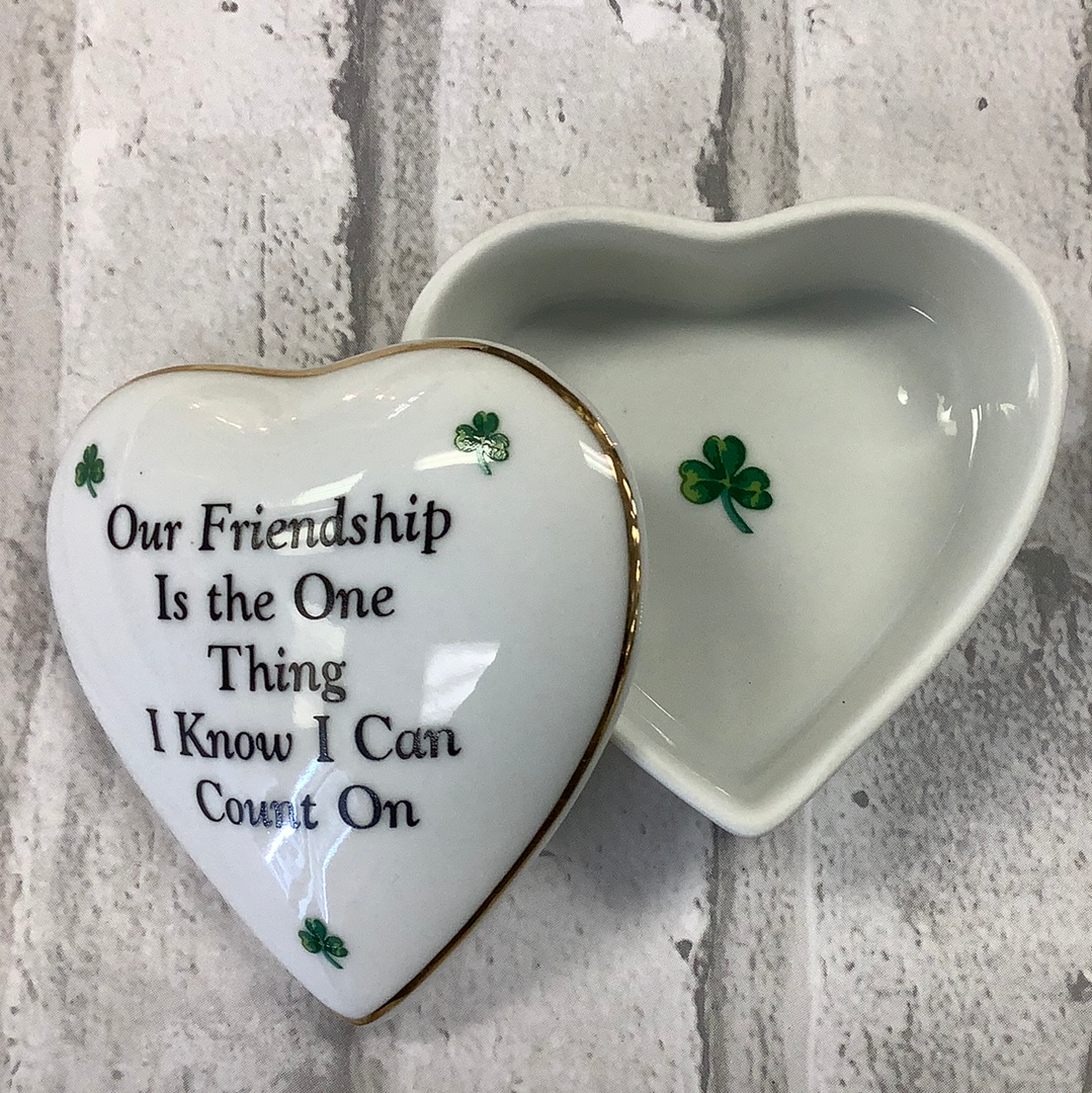 Friendship heart box