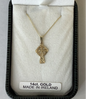 14k Small Celtic Cross MA56 ( Baby , Child)