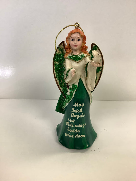 Irish Angel Ornament