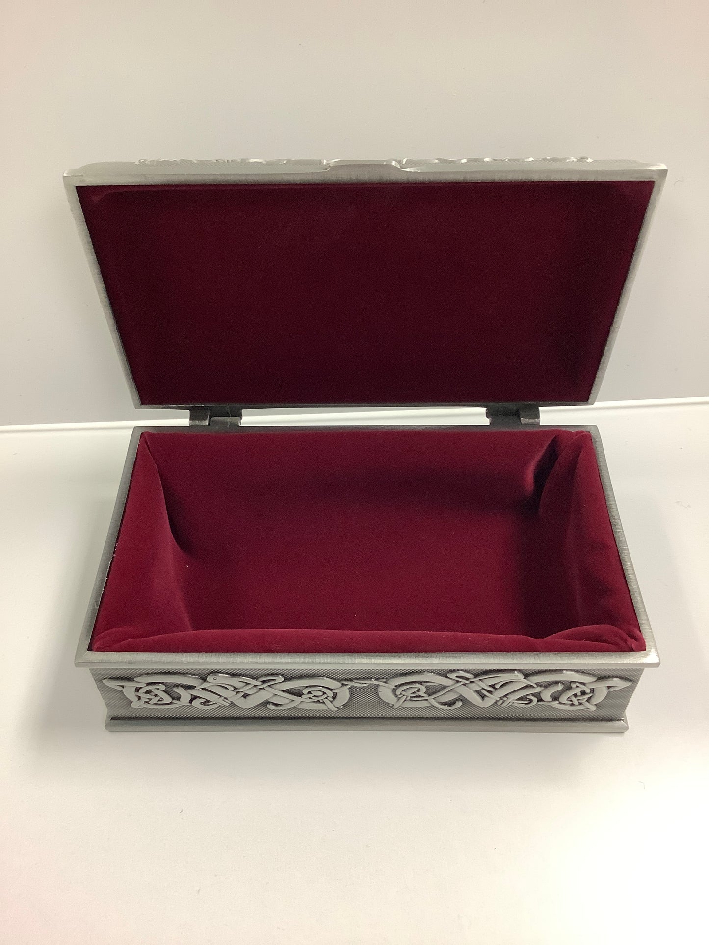 MULLINGAR PEWTER JEWELRY BOXES MEDIUM md17m