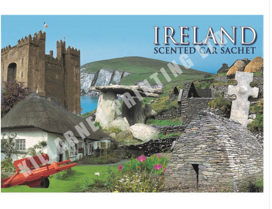 SCENTED CAR SACHET – IRELAND REF: TBC