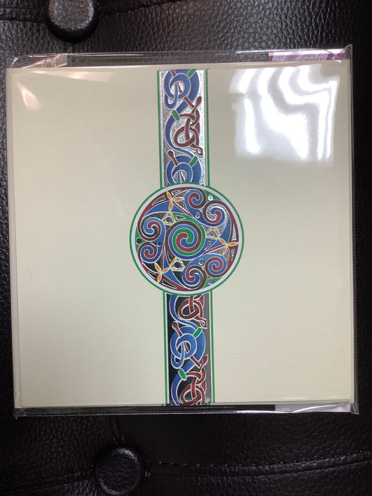 Celtic circle blank cards set/6