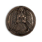 Guardian Angel Bronze plaque
