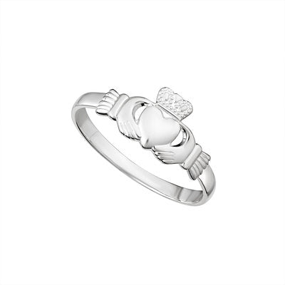 STERLING SILVER CLASSIC CHILDRENS CLADDAGH RING Solvar