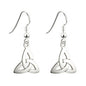 TRINITY KNOT DROP FISH HOOK EARRINGS