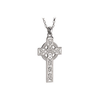 Solvar SILVER CELTIC CROSS HEAVY PENDANT