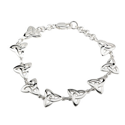 CELTIC TRINITY KNOT BRACELET SILVER